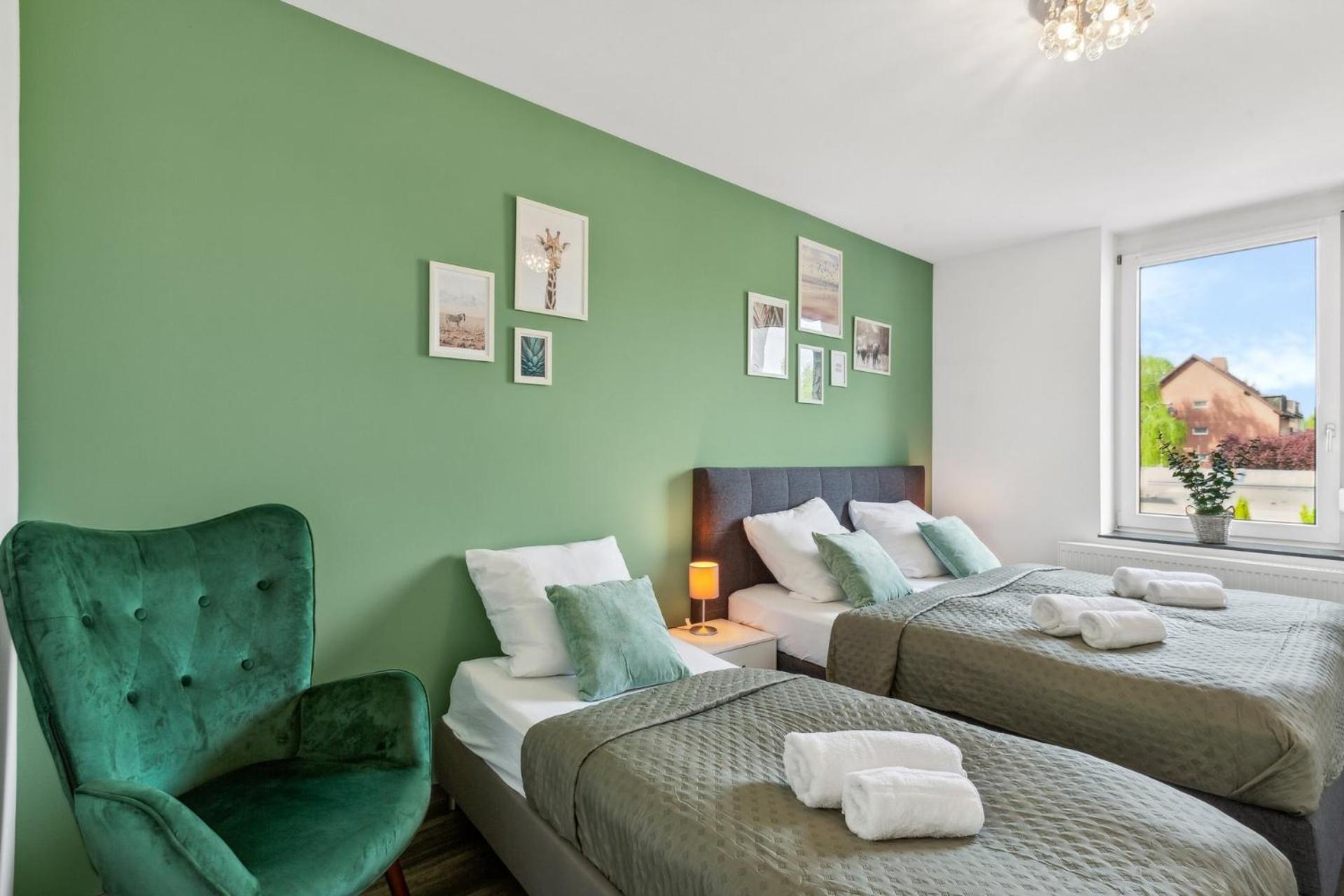 Elegant & Bright ~ Near Schalke 04 ~ Office ~ Free Parking! Apartment Gelsenkirchen Exterior photo